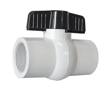 American Valve P200 34 PVC Ball Valve IPS Schedule 40 34Inch White