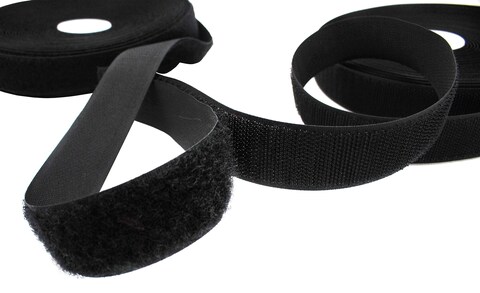 YKK Black Sew on Hook and Loop Fastening Products Group Tape 1 Inch Style 10 Yardsroll