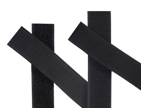YKK Black Sew on Hook and Loop Fastening Products Group Tape 1 Inch Style 10 Yardsroll