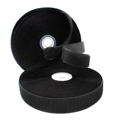 YKK Black Sew on Hook and Loop Fastening Products Group Tape 1 Inch Style 10 Yardsroll