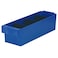 AkroMils 31168 AkroDrawer Stackable Plastic Storage Drawer Storage Bin 1758Inch x 5916Inch x 458Inch Blue 6Pack