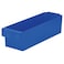 AkroMils 31168 AkroDrawer Stackable Plastic Storage Drawer Storage Bin 1758Inch x 5916Inch x 458Inch Blue 6Pack