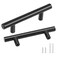 VEVOR 30 Pack Black Cabinet Pulls 3in  76mm Center to Center Kitchen Cabinet Drawer Rust and ScratchResistant Hardware Stainless Steel Door Handles for Kitchen Bathroom Bar Hardware Matte