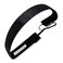 Sweaty Bands Womens Girls Headband  NonSlip VelvetLined Workout Hairband  Wicked Black 15Inch