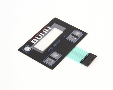 Bunn 321261004 Membrane Switch Ultra2 B Kit Black