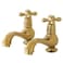 Kingston Brass KS1102AX Heritage Basin Tap Faucet Polished Brass 438 x 25 x 188