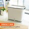 Full Circle Fresh Air OdorFree Kitchen Compost Bin Gray