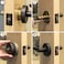 Master Lock SLCHPV10B Heavy Duty Lever Style Grade 2 Commercial Privacy Door Handle Oil Rubbed Bronze Finish