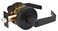 Master Lock SLCHPV10B Heavy Duty Lever Style Grade 2 Commercial Privacy Door Handle Oil Rubbed Bronze Finish