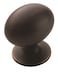 Amerock  Cabinet Knob  Oil Rubbed Bronze  138 inch 35 mm Length  Everyday Heritage  1 Pack  Drawer Knob  Cabinet Hardware