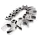 URREA 38 Drive Crowfoot Wrench  58 Open End Socket Wrench with Drop Forged Construction  NickelChrome Finish  4920