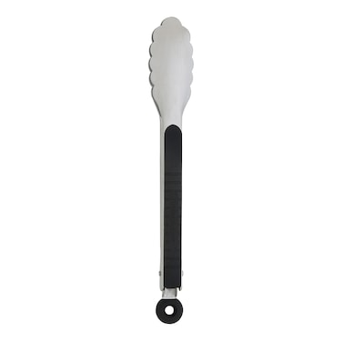 Messermeister Stainless Locking Tongs 9  Gently Grips Food  Durable Stainless Steel  NonSlip Silicone Grip  Dishwasher Safe