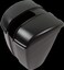 San Jamar SafTIce Plastic Scoop Caddy for Scoops 86 oz Black
