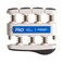 Prohands PRO Hand Exerciser Finger Exerciser Hand Grip Strengthener SpringLoaded FingerPiston System Isolate and Exercise Each Finger 5 lb Light Tension BluePro