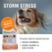 HomeoPet Storm Stress Storm Anxiety Relief for Dogs Cats and Other Small Animals 15 Milliliters