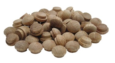 General Tools 311038 38Inch Button Plugs Oak 50Pack
