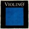 Pirastro Violino 44 Violin String Set Medium Gauge with Ball End Premium Strings Made With Fine Flexible Synthetic Core Replacement Accessory for Professional and Student Violin Players