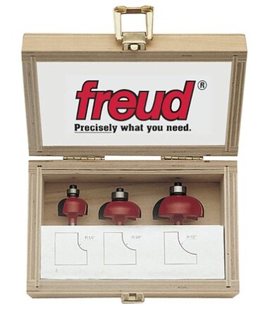 Freud 89550 3 Piece Cove Bit Sets