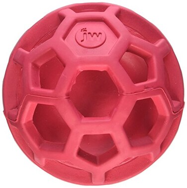 JW Pet Company 43510 Treat N Squeak Toy for Pets Assorted RedGreen Blue