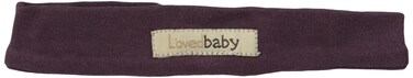 Lovedbaby BabyGirls Newborn Organic Headband Eggplant 612 Months