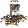 Team Golf NCAA Notre Dame Fighting Irish Jar Of 175 Golf Tees 234 Golf Tees 175 Pack Regulation Size Multi Team Colors