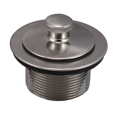 Plumb Pak PP623DSBN Lift  Turn Tub Drain Replacement Assembly with Strainer 5 x 4 Nickel