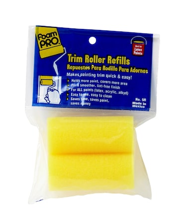 FoamPRO 5R 3Inch Trim Roller Refills