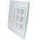 RiteAV  Keystone Wall Plate Double Gang 12Port White 1 Piece Flush