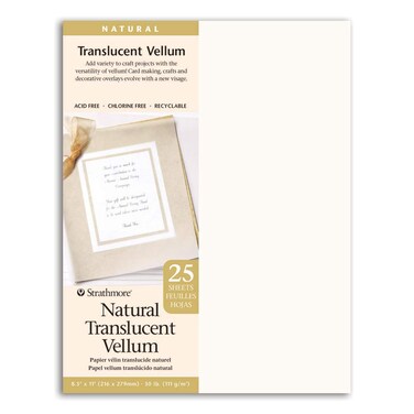 Strathmore STR28913 Natural Translucent Vellum 85 by 11