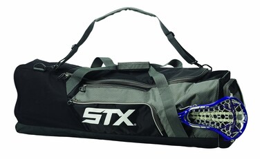 STX Lacrosse Challenger Lacrosse Equipment Bag Black 36Inch