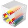 Deflecto Stackable Cube Organizer 6 inch x 6 inch
