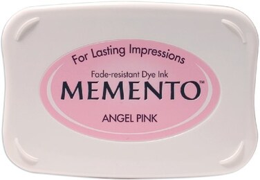 Tsukineko Memento Ink Stamping Angel PinkLargeWaterBasedTranslucent Waterproof ArchivalEmbossing pad Size 76 x 47 cm