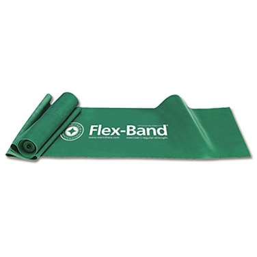 Stott Pilates FlexBand Exerciser Regular Strength Green 6 Foot 5 inch  198 cm