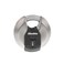 Master Lock M50XD Magnum Heavy Duty Stainless Steel Discus Padlock with Key Silver