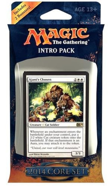 MTG Magic the Gathering Core Set 2014 M14 Intro Deck Lightforce