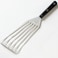 Lamson 3 x 6 Chefs Slotted Turner with Noir Ultra Durable Handle  Right Hand