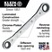 Klein Tools 68221 SAE Ratcheting Box Wrench Set 5 Piece 10 Sizes Made in USA