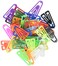 Baumgartens Plastic Paper Clips Small 1000Box Assorted BAULP0200