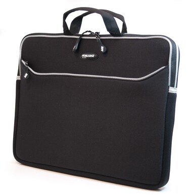 Mobile Edge SlipSuit 173 Inch Laptop Sleeve Case Protective Neoprene Computer Carrying Bag with Handle for Travel Work Business Backpack Black MESS1173