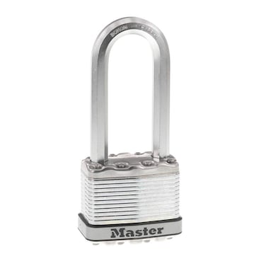 Master Lock M5XDLJ Magnum Heavy Duty Padlock with Key 1 Pack