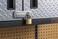 BRINKS  40mm Solid Brass Keyed Padlock with 78 Shackle Clearance  Chrome Plated With Hardened Steel Shackle