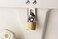 BRINKS  40mm Solid Brass Keyed Padlock with 78 Shackle Clearance  Chrome Plated With Hardened Steel Shackle