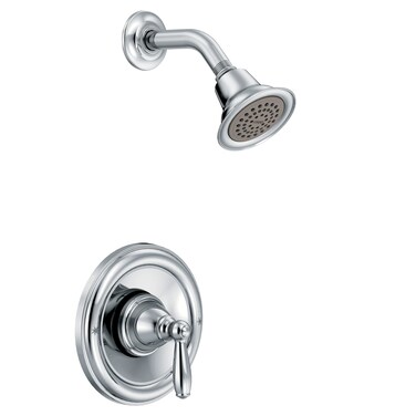 Moen Brantford Chrome PosiTemp Pressure Balancing Shower Valve Trim Kit Valve Required T2152
