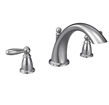 Moen T933 Brantford 2Handle Deck Mount Roman Tub Faucet Trim Kit Valve Required Chrome