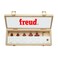 Freud 89102 5 Piece Round OverBeading Bit Set 14 Shank