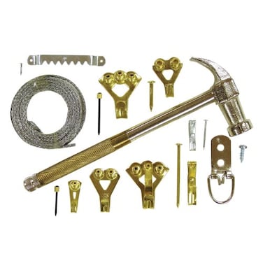 OOK 59989 Professional Picture Hanging Home Toolbox Kit 38 Piece
