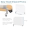 VaRoom  Desk Divider and Desk Dividers for Students Desk Privacy Panel and Privacy Shields for Student Desks Privacy Divider Frosted Acrylic Clampon Desk Partition  23 W x 18H Divider