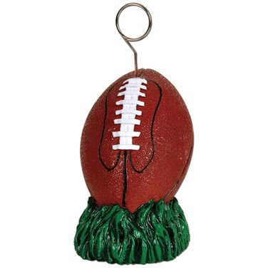 Football PhotoBalloon Holder Party Accessory 1 count