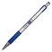 Zebra Pen G301 Retractable Gel Ink Pen Stainless Steel Barrel Medium Point 07mm Blue Ink 1Pack