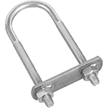 National Hardware N222109 2190 U Bolts in Zinc 13614x118x312